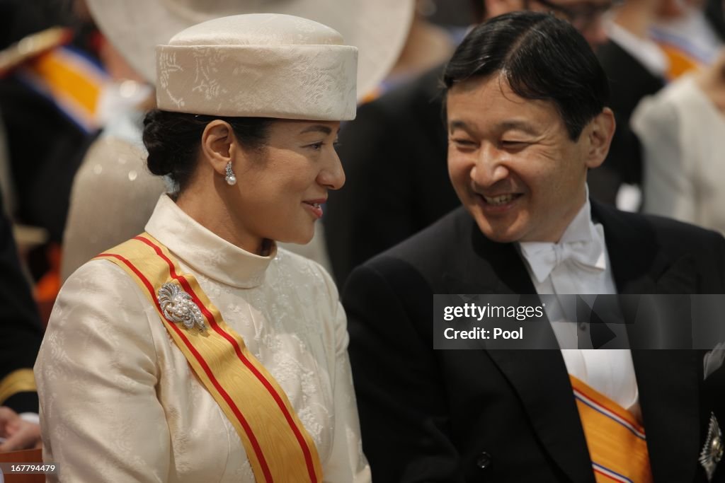 Inauguration Of King Willem Alexander As Queen Beatrix Of The Netherlands Abdicates