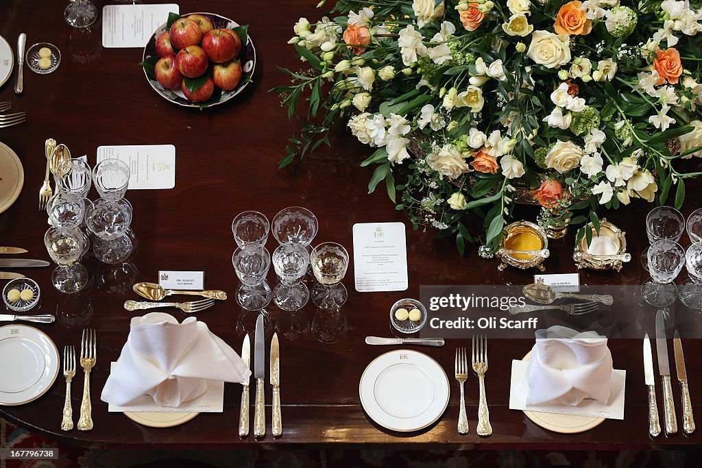 Queen Elizabeth II Hosts A Lunch For The State Visit Of The President Of The United Arab Emirates