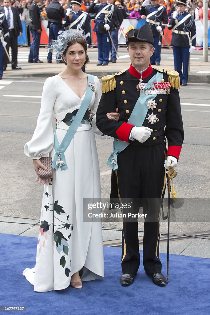 The Inauguration Of King Willem Alexander As Queen Beatrix Of The Netherlands Abdicates