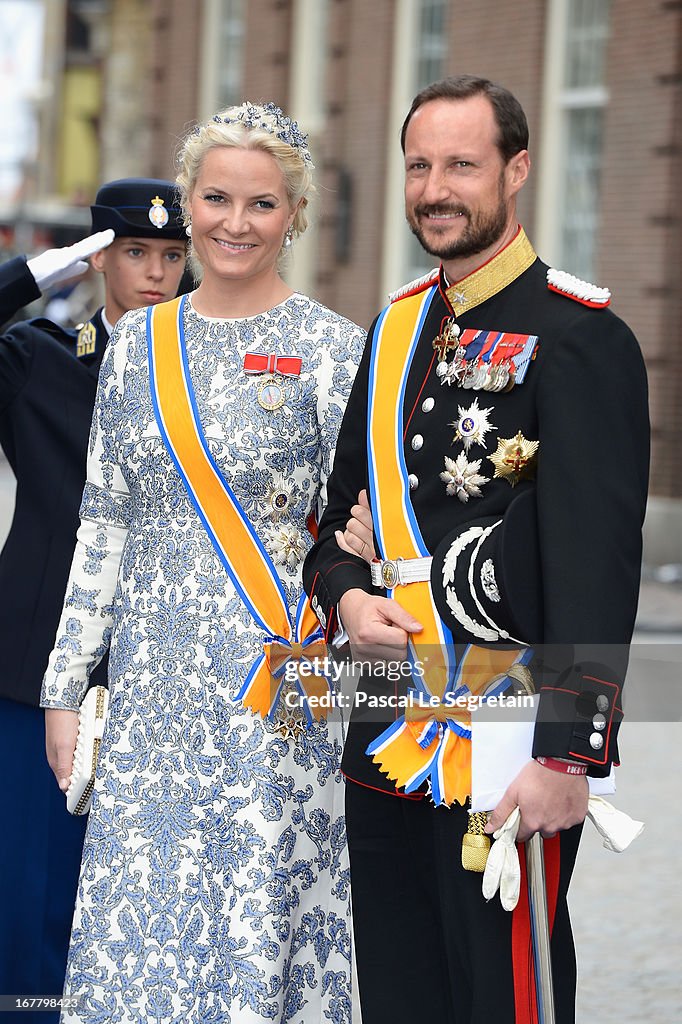 Inauguration Of King Willem Alexander As Queen Beatrix Of The Netherlands Abdicates