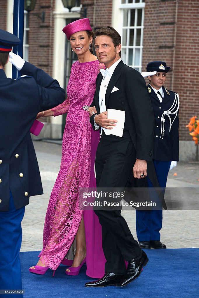 Inauguration Of King Willem Alexander As Queen Beatrix Of The Netherlands Abdicates