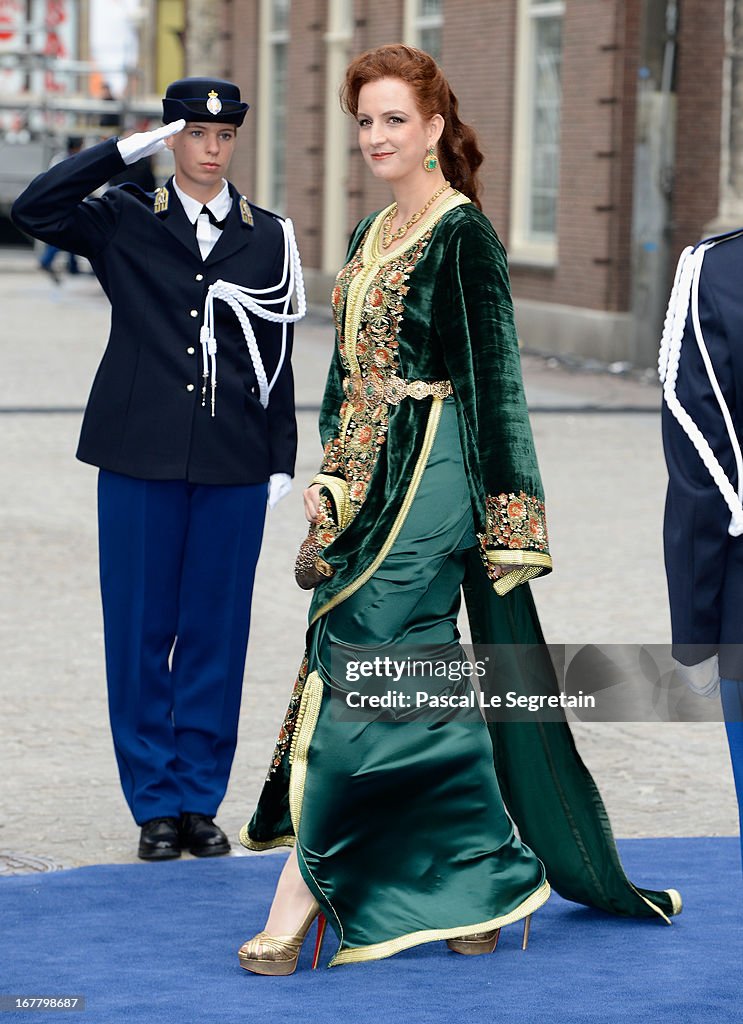 Inauguration Of King Willem Alexander As Queen Beatrix Of The Netherlands Abdicates