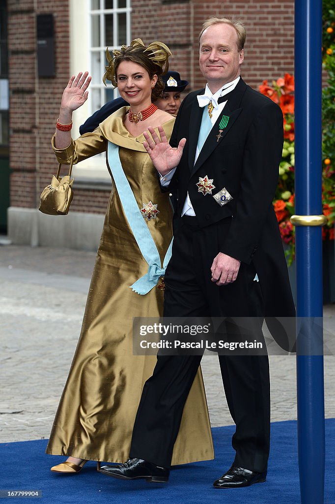 Inauguration Of King Willem Alexander As Queen Beatrix Of The Netherlands Abdicates