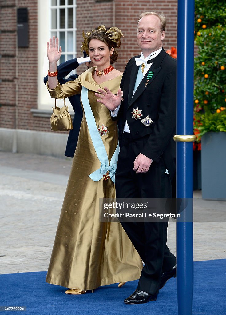 Inauguration Of King Willem Alexander As Queen Beatrix Of The Netherlands Abdicates