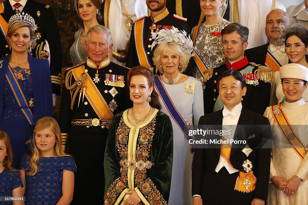 Inauguration Of King Willem Alexander As Queen Beatrix Of The Netherlands Abdicates