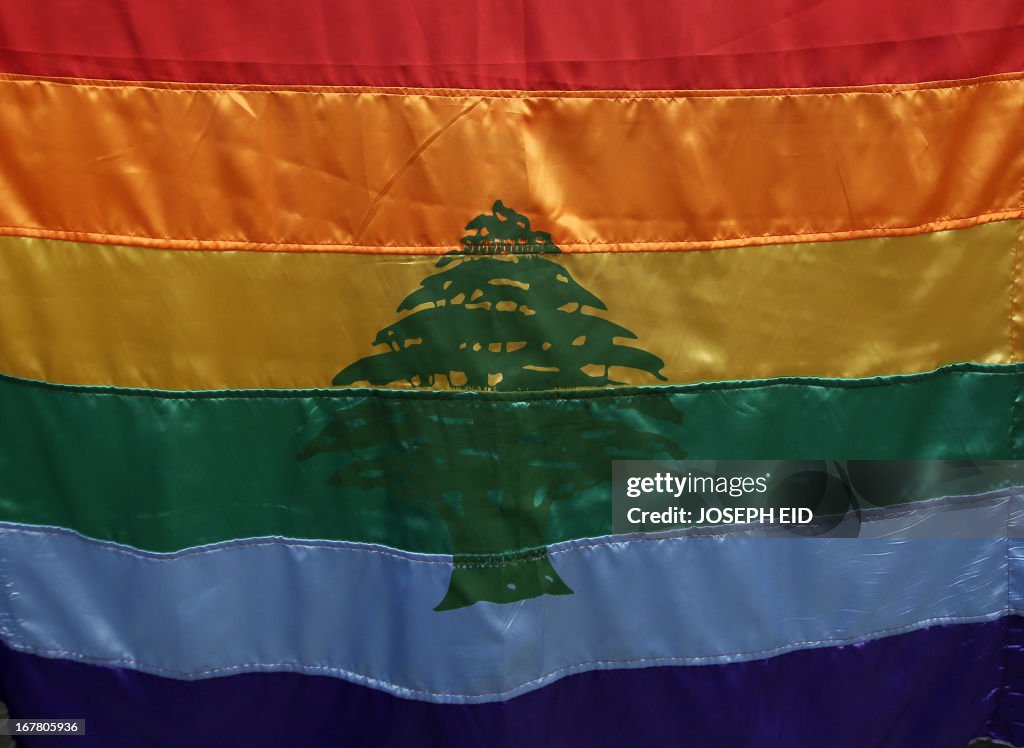 LEBANON-SOCIETY-HOMOPHOBIA-RALLY