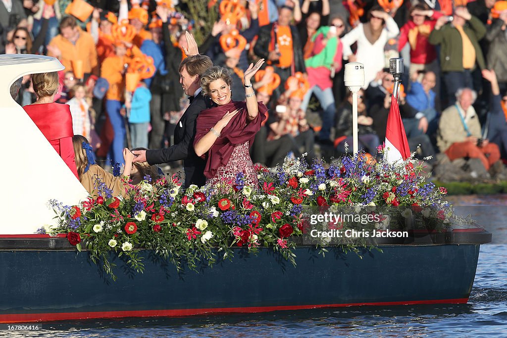 Inauguration Of King Willem Alexander As Queen Beatrix Of The Netherlands Abdicates