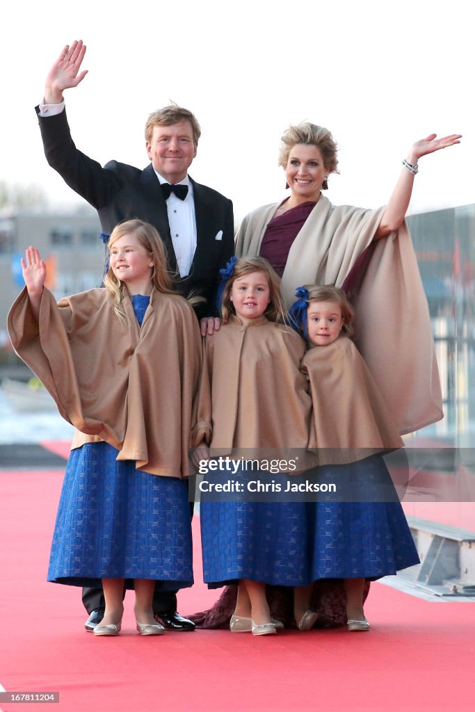 Inauguration Of King Willem Alexander As Queen Beatrix Of The Netherlands Abdicates