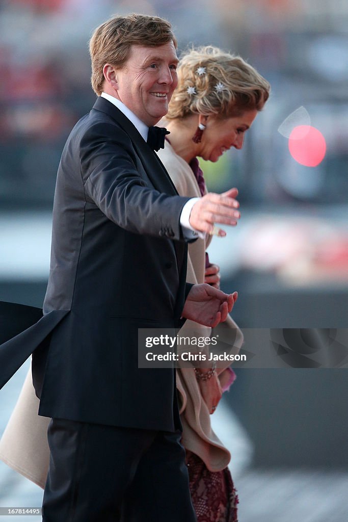 Inauguration Of King Willem Alexander As Queen Beatrix Of The Netherlands Abdicates