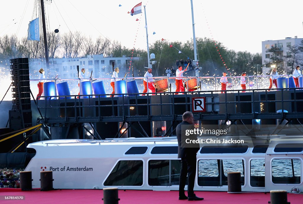 The Public Celebrates The Inauguration Of King Willem Alexander As Queen Beatrix Of The Netherlands Abdicates