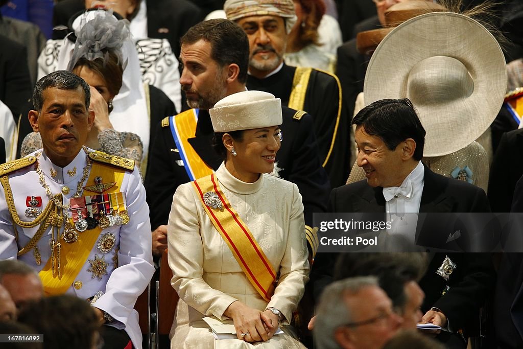 Inauguration Of King Willem Alexander As Queen Beatrix Of The Netherlands Abdicates