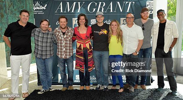 Recording Artists that contributed to Amy Grants first new album in 10 years "HOW MERCY LOOKS FROM HERE" Vince Gill, Jeremy Bose, Ben Glover, Amy...