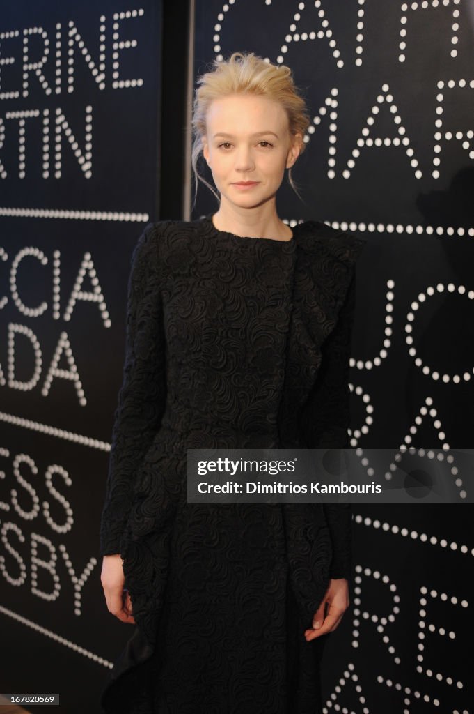 Catherine Martin And Miuccia Prada Dress Gatsby Opening Cocktail