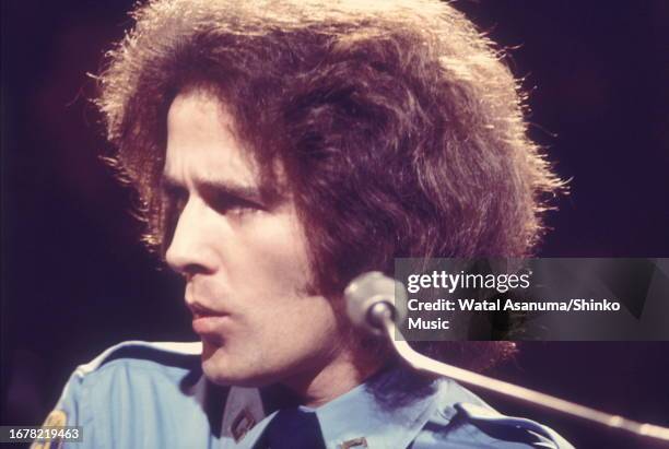 Irish singer-songwriter Gilbert O'Sullivan on BBC TV show 'Top Of The Pops', London, UK, 14th March 1972.