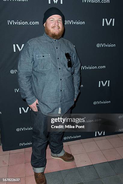 Sales and Marketing Specialist at IVI Vision Josh Denton attends the IVI Launch Party at The Bowery Hotel on April 30, 2013 in New York City.