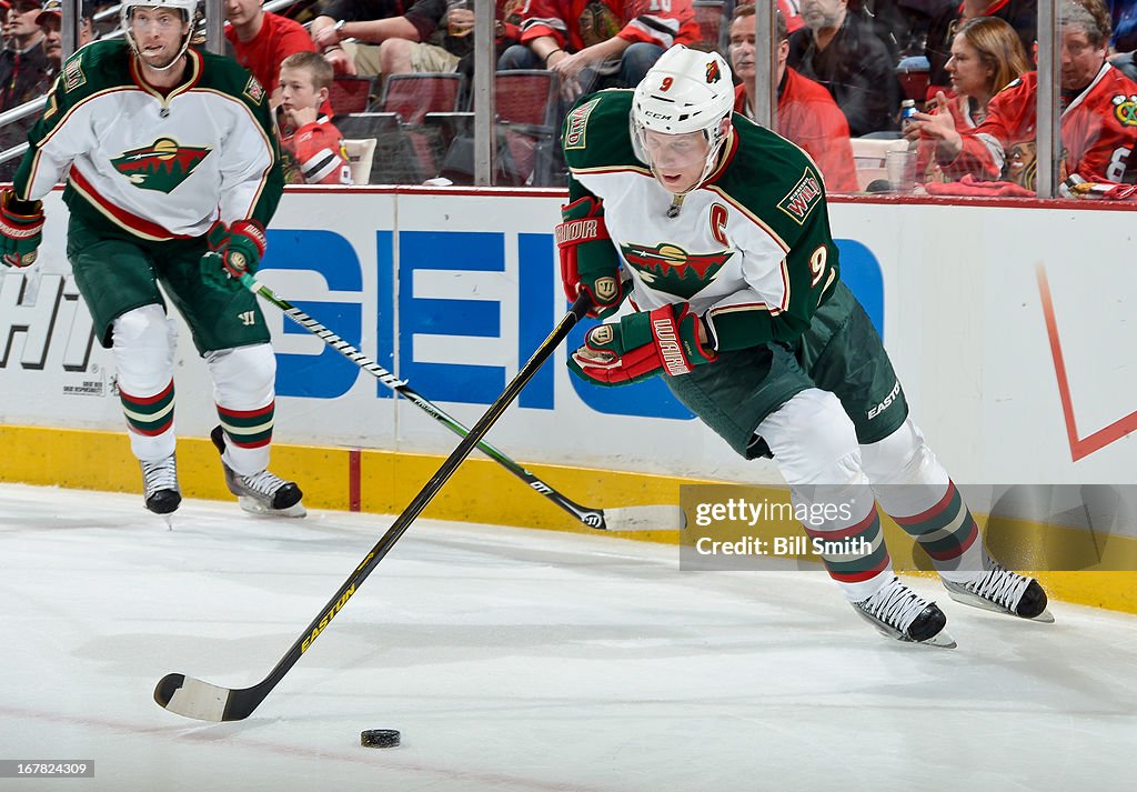 Minnesota Wild v Chicago Blackhawks - Game One