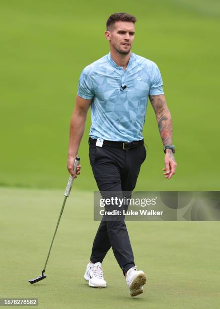 Gaz Beadle during the Pro-Am prior to the BMW PGA Championship at Wentworth Golf Club on September 13, 2023 in Virginia Water, England.