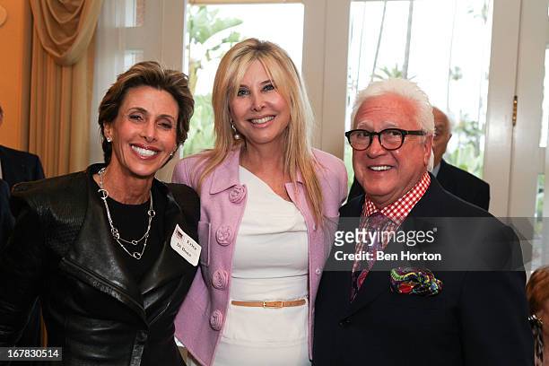 Erica Di Bona, Irena Medavoy, and Vin Di Bona attend "The Caucus for Producers, Writers, and Directors 9th Annual American Spirit Awards" at Beverly...