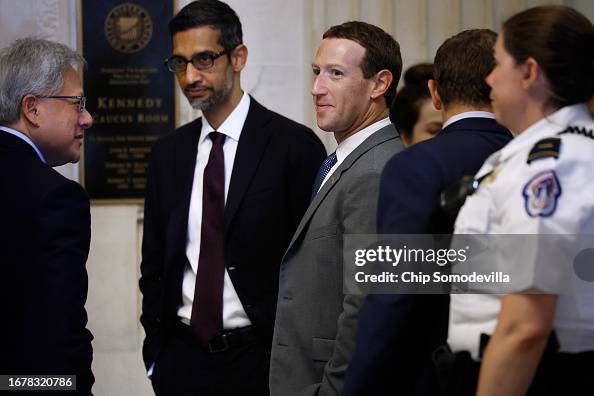 Tech CEOs Attend Sen. Schumer's Senate AI Forum Tech CEOs Attend Sen. Schumer's Senate AI Forum