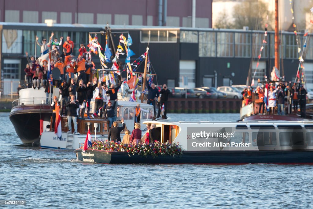 The Inauguration Of King Willem Alexander As Queen Beatrix Of The Netherlands Abdicates