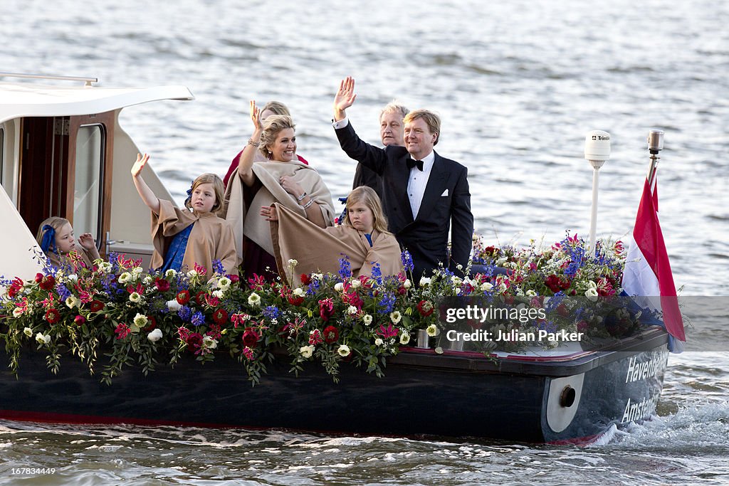 The Inauguration Of King Willem Alexander As Queen Beatrix Of The Netherlands Abdicates