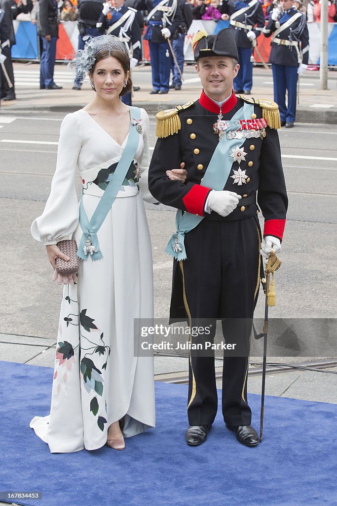The Inauguration Of King Willem Alexander As Queen Beatrix Of The Netherlands Abdicates