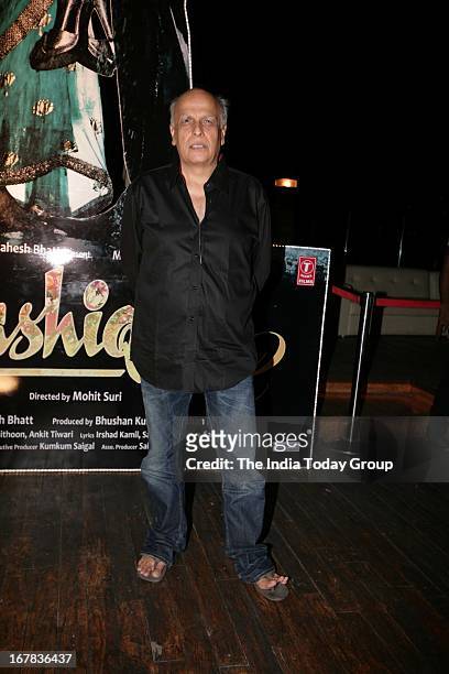 Mahesh Bhatt at the success party of Aashiqui 2 on 30th April 2013 in Mumbai.