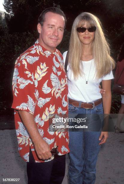 Actor Phil Hartman and wife Brynn attend "An Evening at the Net" Benefit for Revlon/UCLA Women's Cancer Research Program to Kick-Off the 67th Annual...