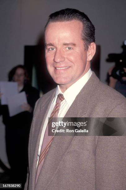 Actor Phil Hartman attends the "Greedy" Westwood Premiere on February 22, 1994 at the Mann Bruin Theatre in Westwood, California.