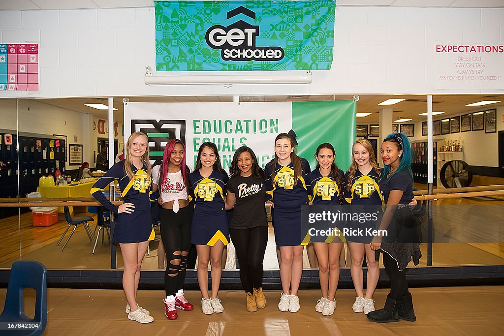 OMG GIRLZ Visits Round Rock, Texas Students With The Get Schooled Victory Tour