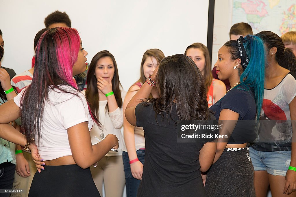 OMG GIRLZ Visits Round Rock, Texas Students With The Get Schooled Victory Tour