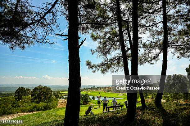 General view of 2nd tee prior to the Open de Portugal at Royal Obidos at Royal Obidos Spa & Golf Resort on September 13, 2023 in Obidos, Portugal.