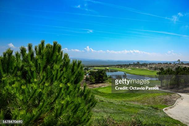 General view of 2nd tee prior to the Open de Portugal at Royal Obidos at Royal Obidos Spa & Golf Resort on September 13, 2023 in Obidos, Portugal.