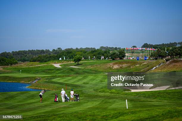 General view of Royal Obidos Spa & Golf Resort prior to the Open de Portugal at Royal Obidos at Royal Obidos Spa & Golf Resort on September 13, 2023...