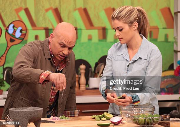 It’s fiesta time when “The Chew” hosts share easy and inexpensive party tips for Cinco de Mayo; Chef Pati Jinich joins Mario in the kitchen to cook...