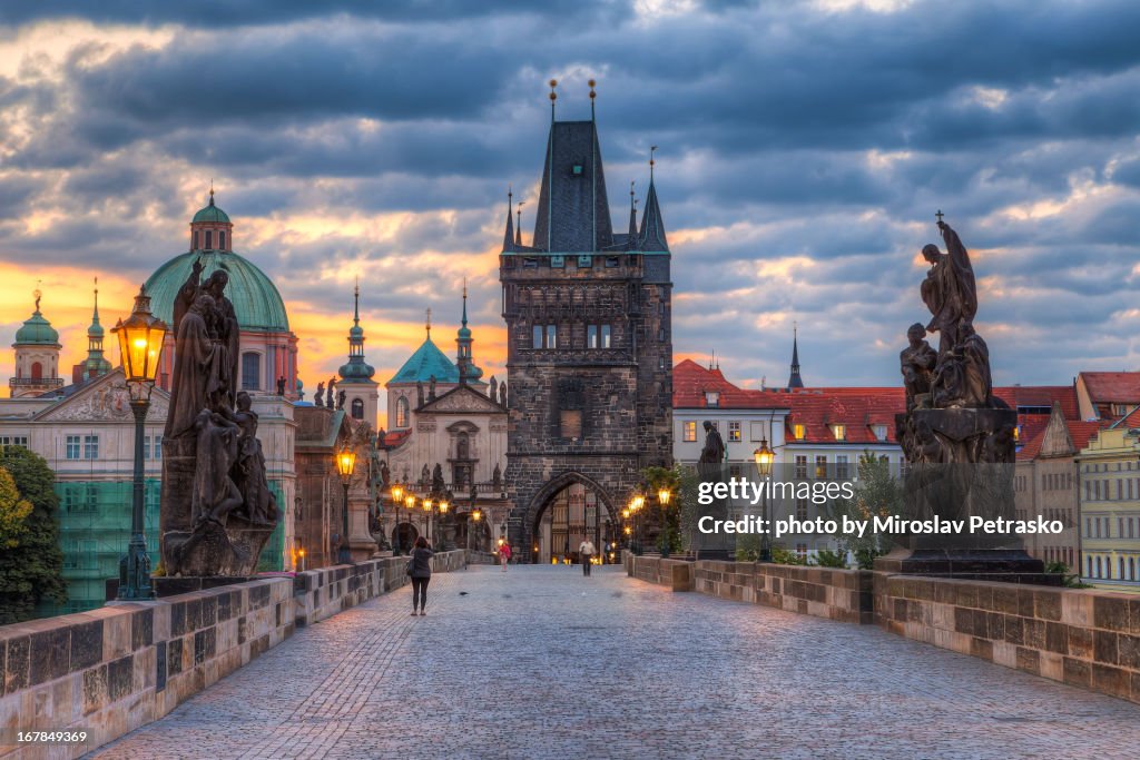 Charles Bridge morning