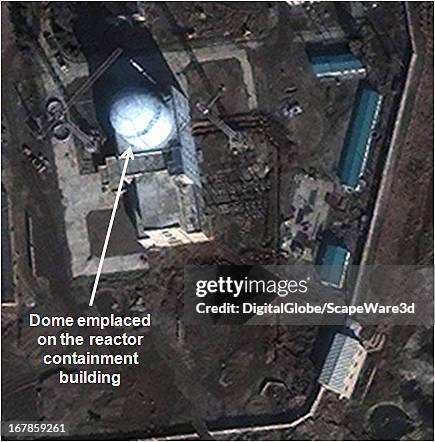 This is Figure 1b. A time progression of the experimental light water reactor development at the Yongbyon Nuclear Facility in North Korea. Featured...