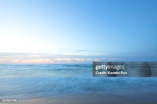 a soft wave - horizon over water stock pictures, royalty-free photos & images