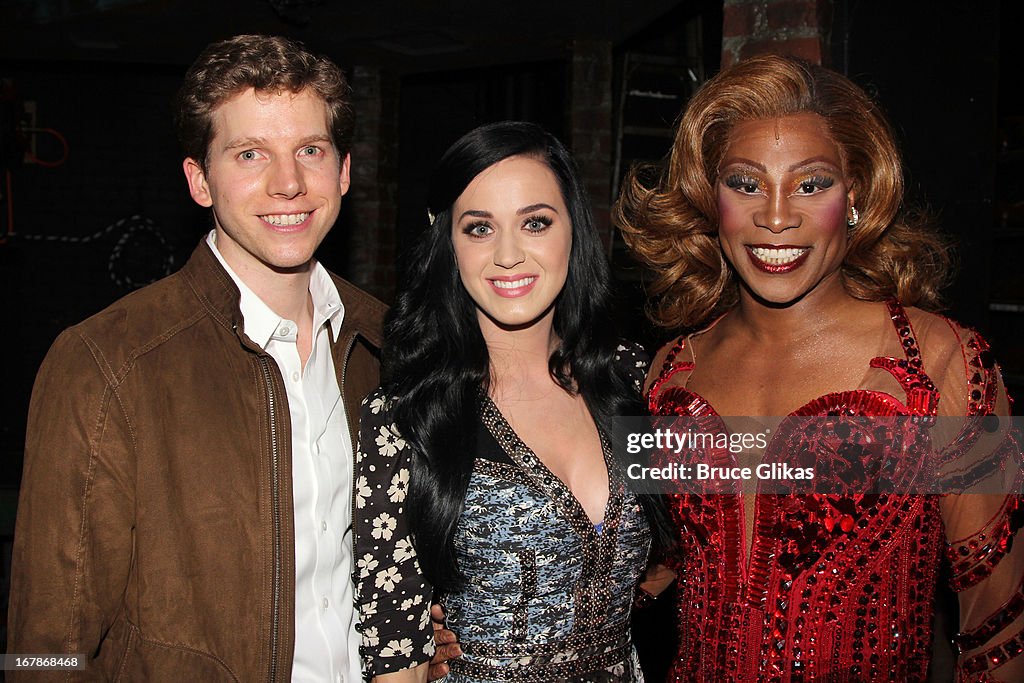 Celebrities Visit Broadway - May 1, 2013