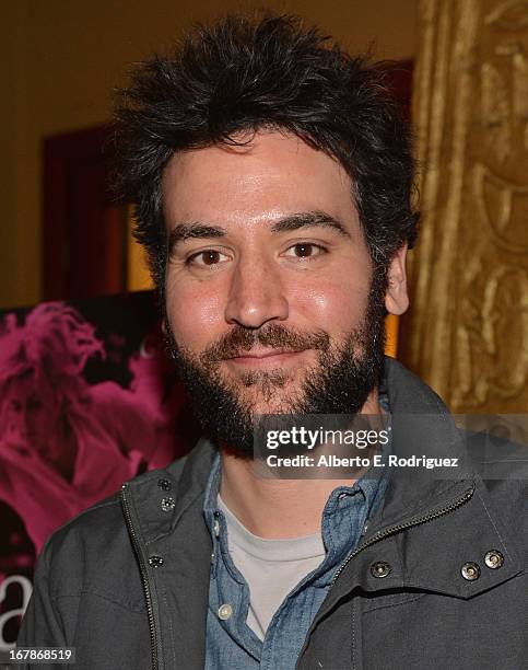 Actor Josh Radnor attends a screening of IFC Films' "Frances Ha" at the Vista Theatre on May 1, 2013 in Los Angeles, California.