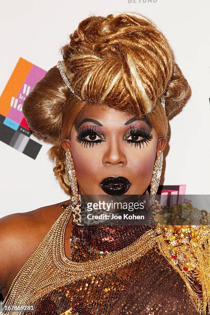 Drag performer BeBe Zahara Benet attends "RuPaul's Drag Race" Season 5 Finale, Reunion & Coronation Taping on May 1, 2013 in North Hollywood,...