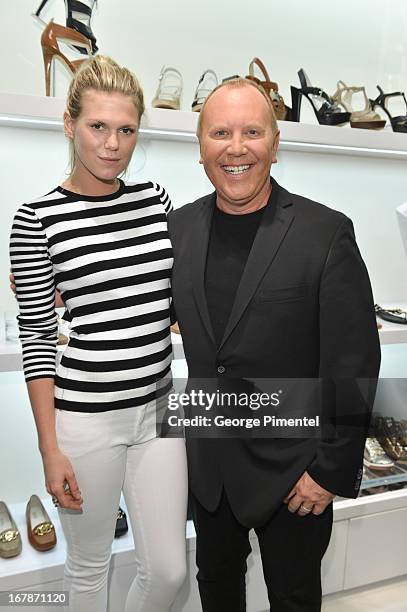 Michael Kors and Alexandra Richards Join Top Clients At Canadian Flagship Store Cocktail Shopping Event at Michael Kors Canadian Flagship Store on...