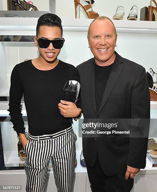 Jay Strut and Michael Kors Join Top Clients At Canadian Flagship Store Cocktail Shopping Event at Michael Kors Canadian Flagship Store on May 1, 2013...