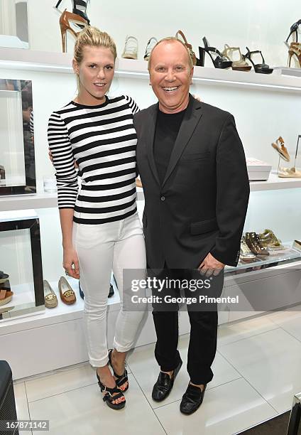 Michael Kors and Alexandra Richards Join Top Clients At Canadian Flagship Store Cocktail Shopping Event at Michael Kors Canadian Flagship Store on...