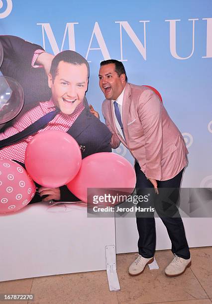 Comedian/TV personality Ross Mathews at "Roast and Toast with Ross Mathews" hosted by Target to celebrate the launch of Mathews' book "Man Up!" at...