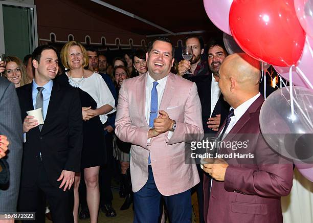 Comedian/TV personality Ross Mathews at "Roast and Toast with Ross Mathews" hosted by Target to celebrate the launch of Mathews' book "Man Up!" at...