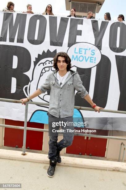 Blake Michael attends the WAT-AAH! Foundation's 3rd annual move your body 2013 event on May 1, 2013 in Los Angeles, California.