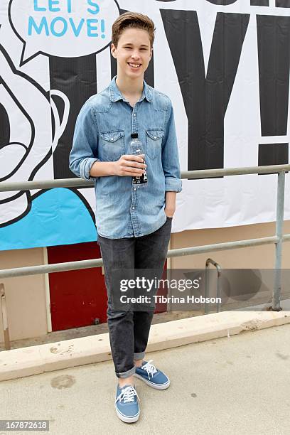 Ryan Beatty attends the WAT-AAH! Foundation's 3rd annual move your body 2013 event on May 1, 2013 in Los Angeles, California.