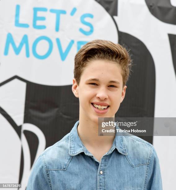 Ryan Beatty attends the WAT-AAH! Foundation's 3rd annual move your body 2013 event on May 1, 2013 in Los Angeles, California.