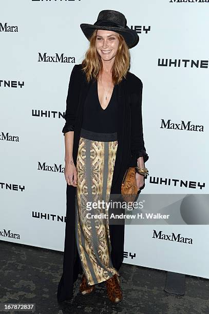 Model Erin Wasson arrives at the Whitney Museum Annual Art Party on May 1, 2013 in New York City.